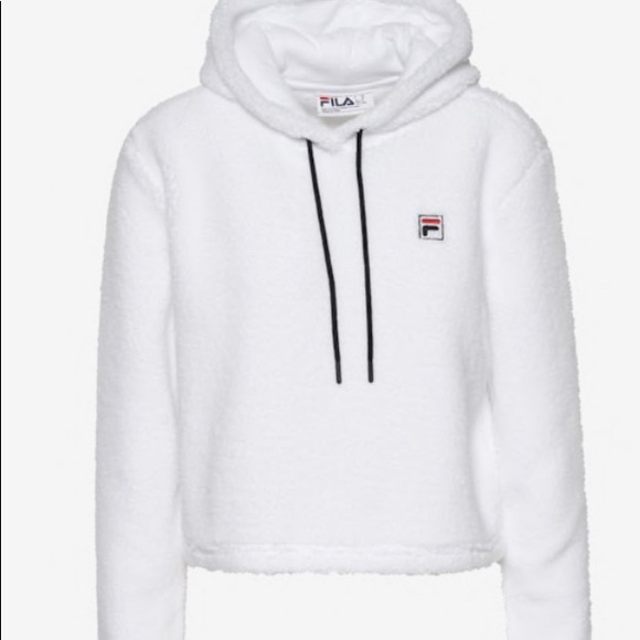 Coats | Fila Fluffy Hoodie | Poshmark